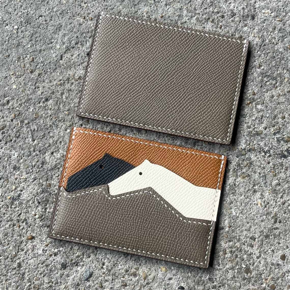 G8activist® Leather Horses Card Holder DIY Kit
