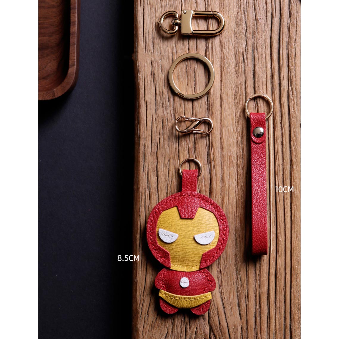 G8activist® Leather Iron Men Keychain DIY Kit - Image 3