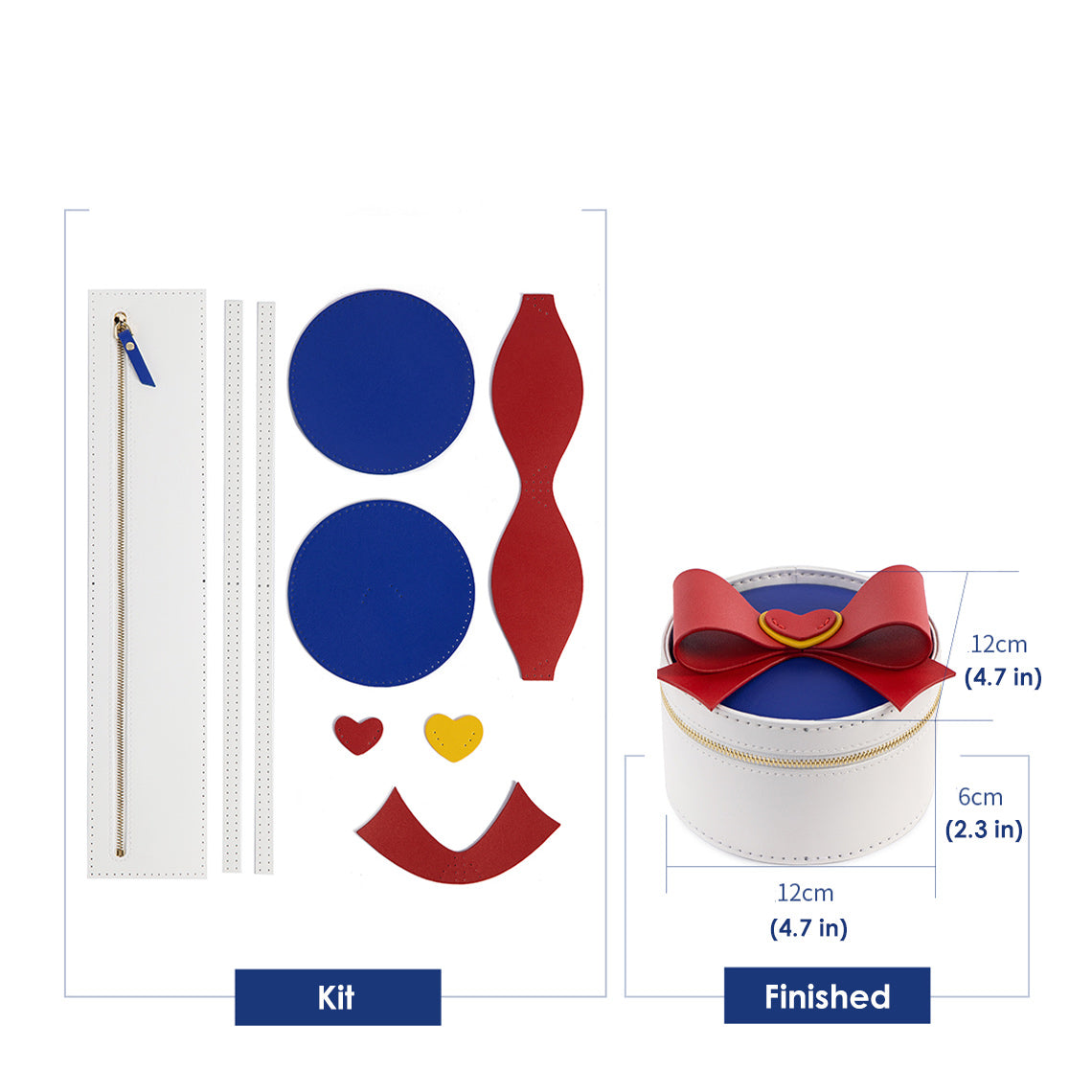 G8activist® Leather Lady Anime Crossbody Bag DIY Kit - Image 10