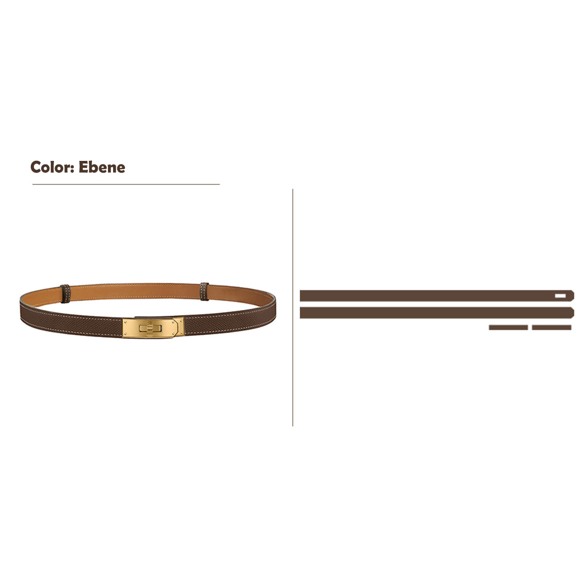 G8activist® Epsom Leather Inspired Kelli Slim Belt DIY Kits - Image 20
