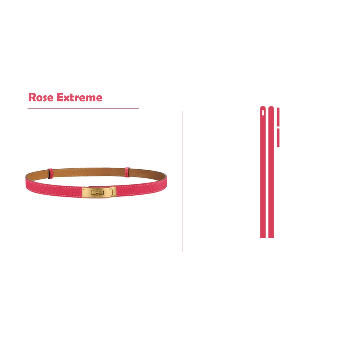 G8activist® Epsom Leather Inspired Kelli Slim Belt DIY Kits - Image 12