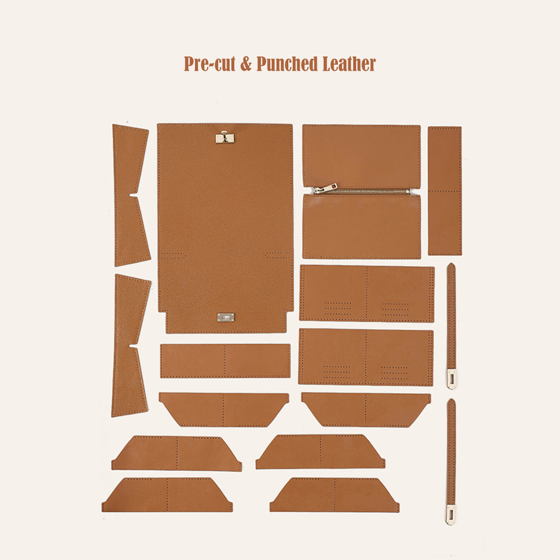 G8activist® Leather Kelli Long Wallet DIY Kit - Image 2