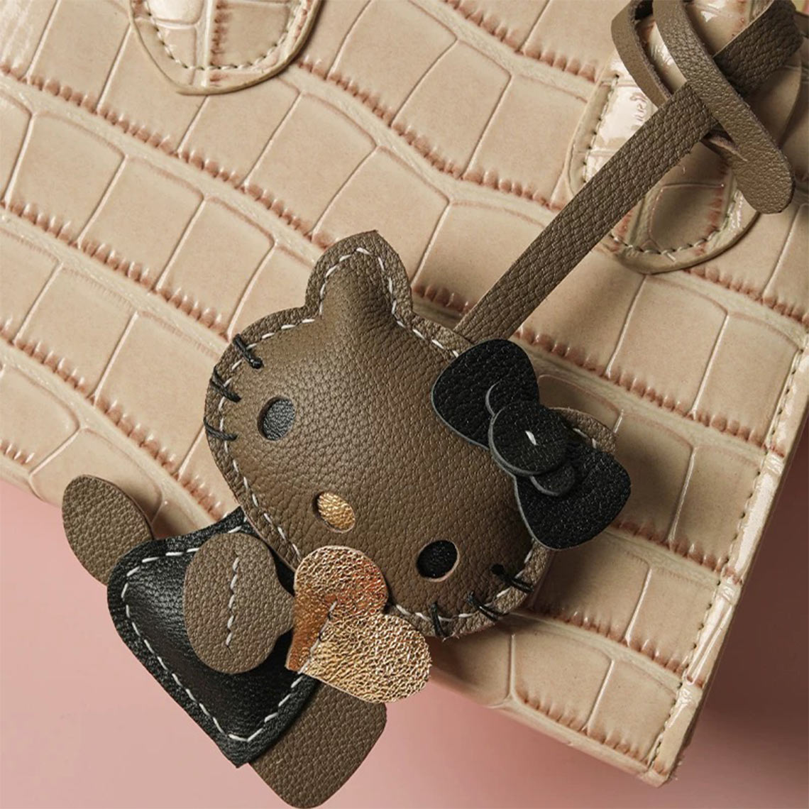 G8activist® Sheep Leather Loving Heart Kitty Keychain DIY Kit - Image 10