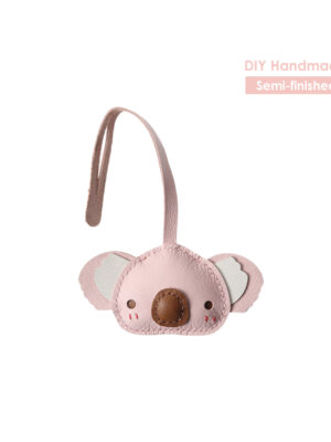G8activist® Sheep Leather Cute Koala Keychain DIY Kit