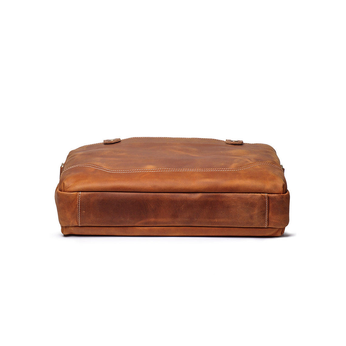 Crazy Horse Leather Men's Briefcase Handbag - Image 3