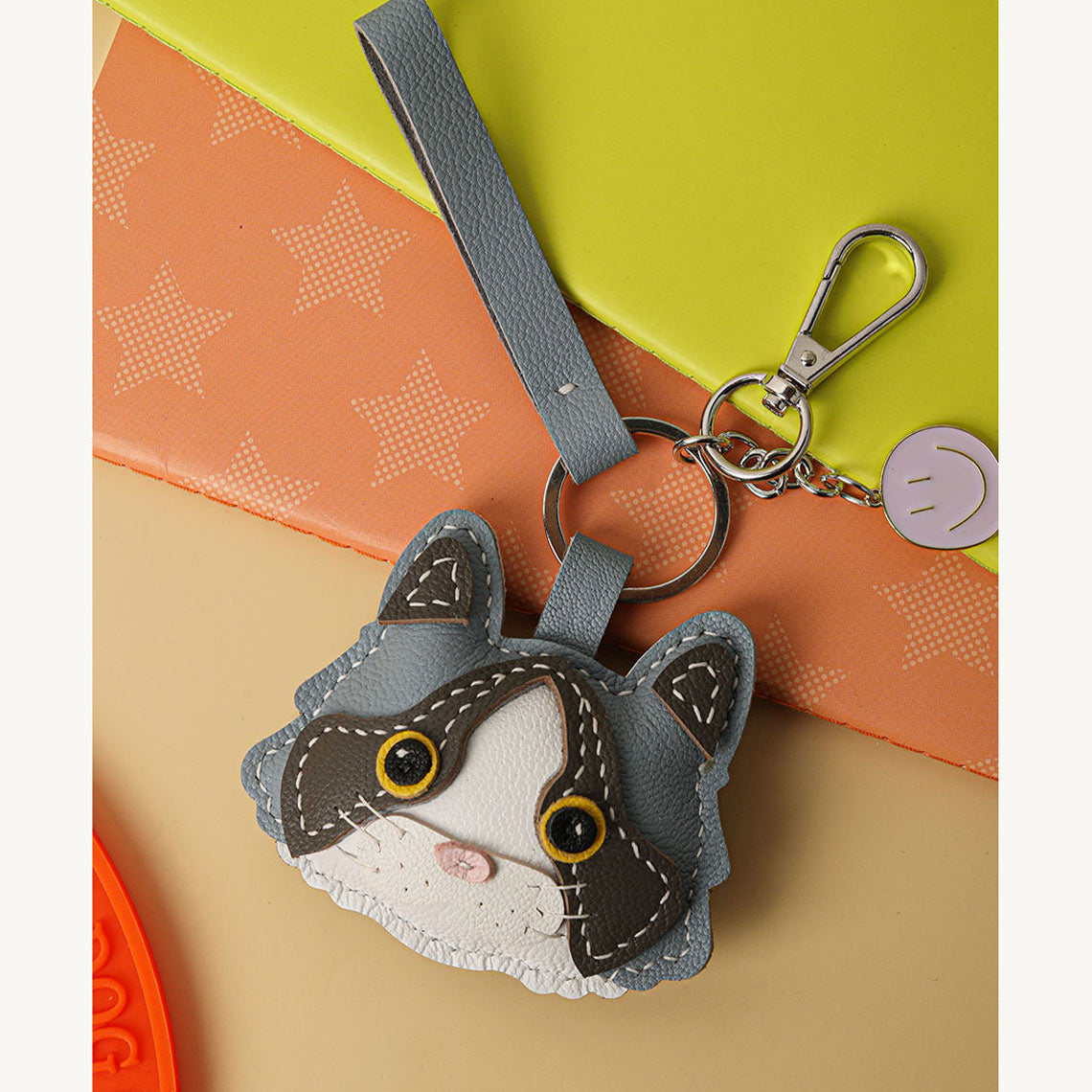 G8activist® Sheep Leather Little Cat Keychain DIY Kit - Image 7