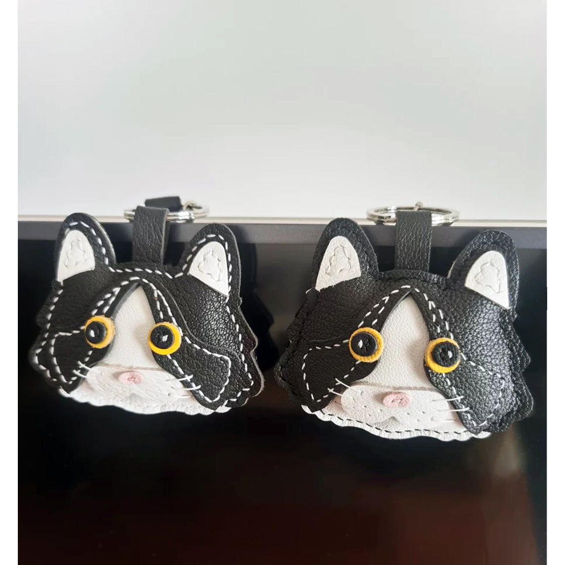 G8activist® Sheep Leather Little Cat Keychain DIY Kit - Image 5