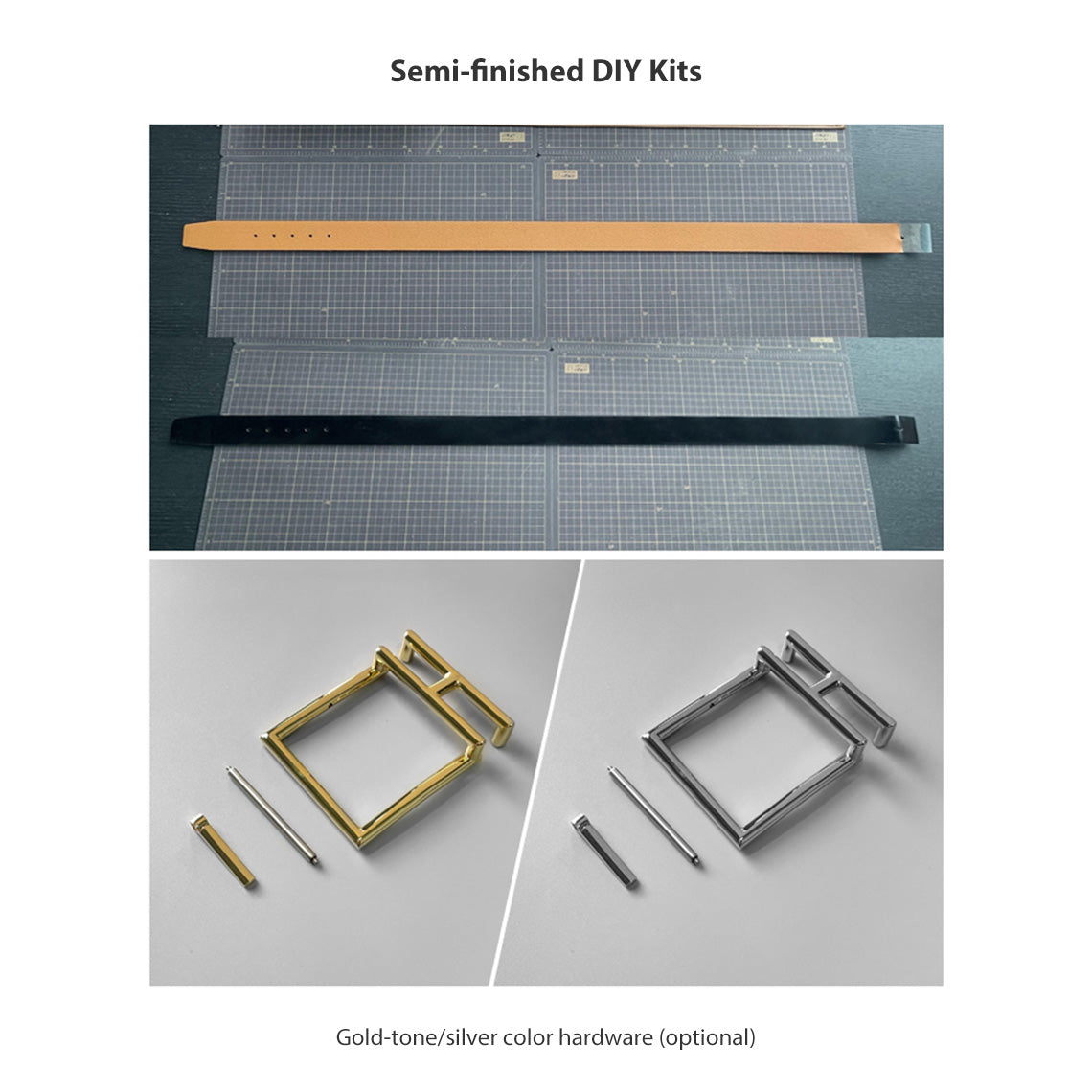 G8activist® Full Grain Leather Inspired Men's Belt DIY Kits - Image 5