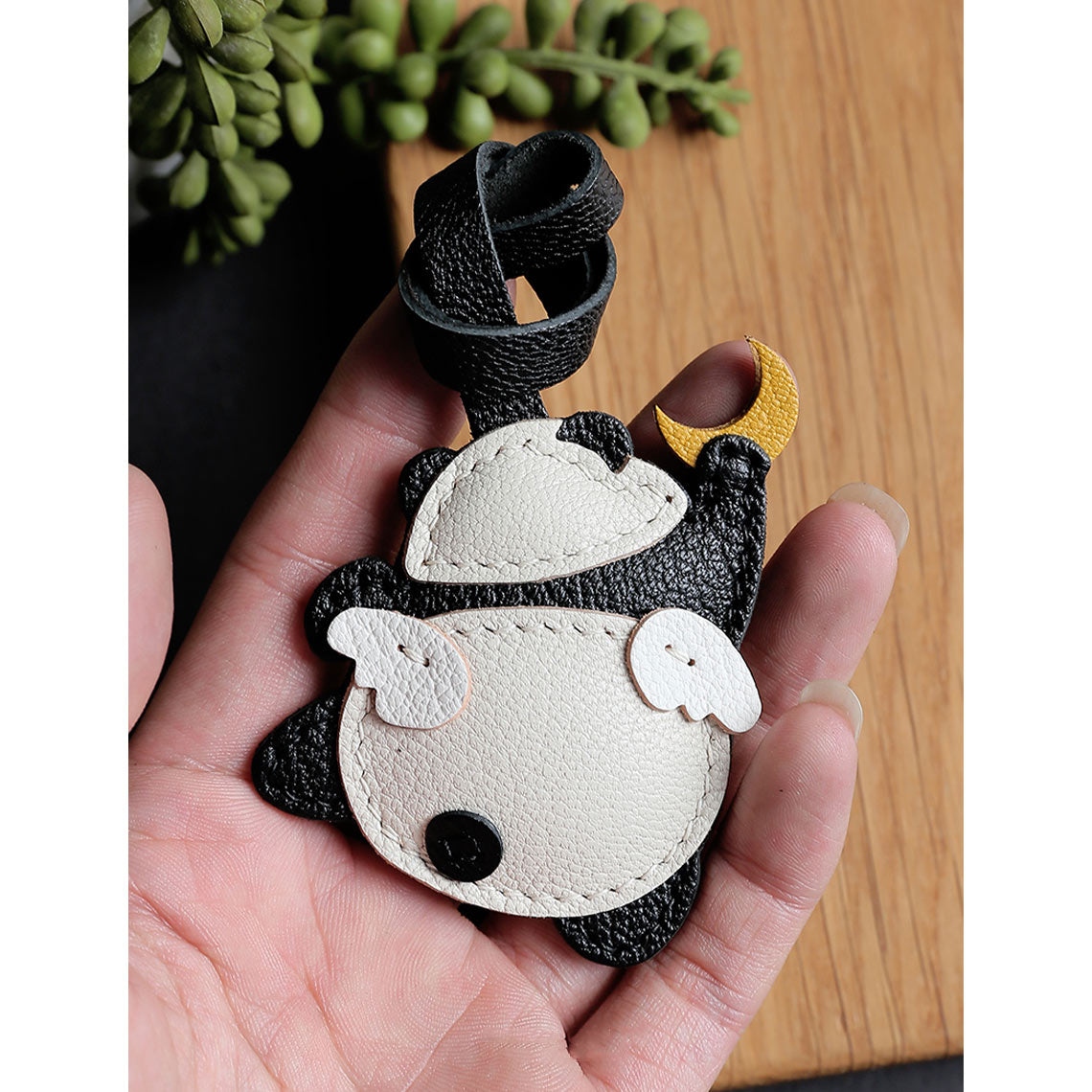 G8activist® Leather Angel Panda Keychain DIY Kits - Image 2