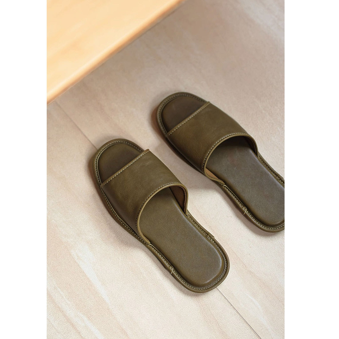 G8activist® Top Grain Leather Home Slippers DIY Kits - Image 8