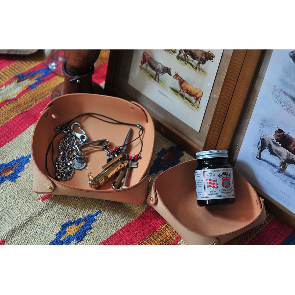 G8activist® Vegetable Tanned Leather Valet Tray - Image 2