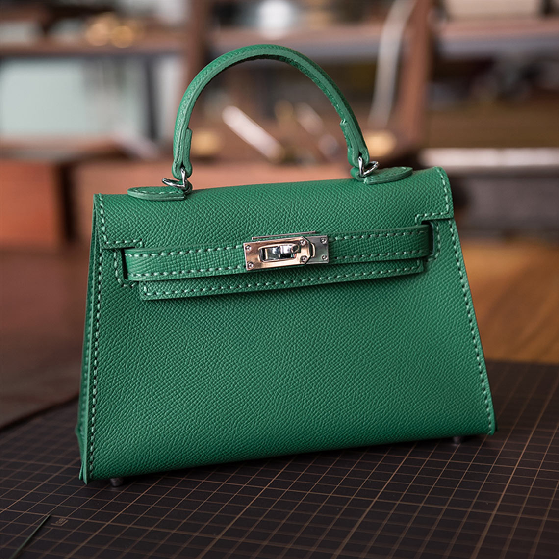 G8activist® Top Grain Leather Inspired Sellier Kylie Bag DIY Kit | Price Drop at Checkout - Image 19