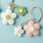 G8activist® Sheep Leather Flowers Charm DIY Kits