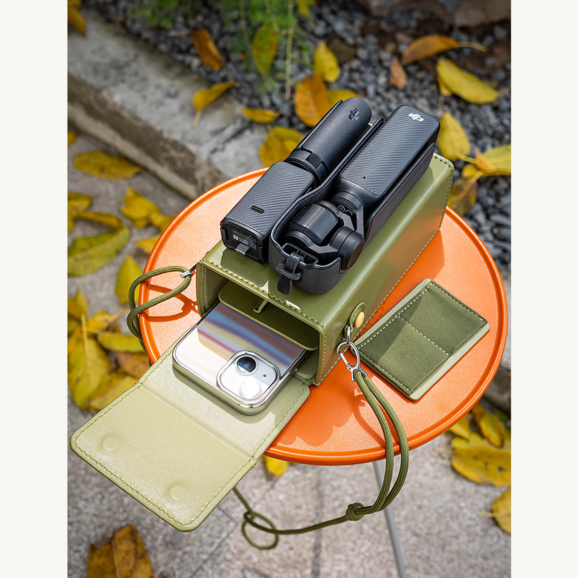 G8activist® Leather DJI Osmo Pocket 3 Protective Phone Case - Image 7