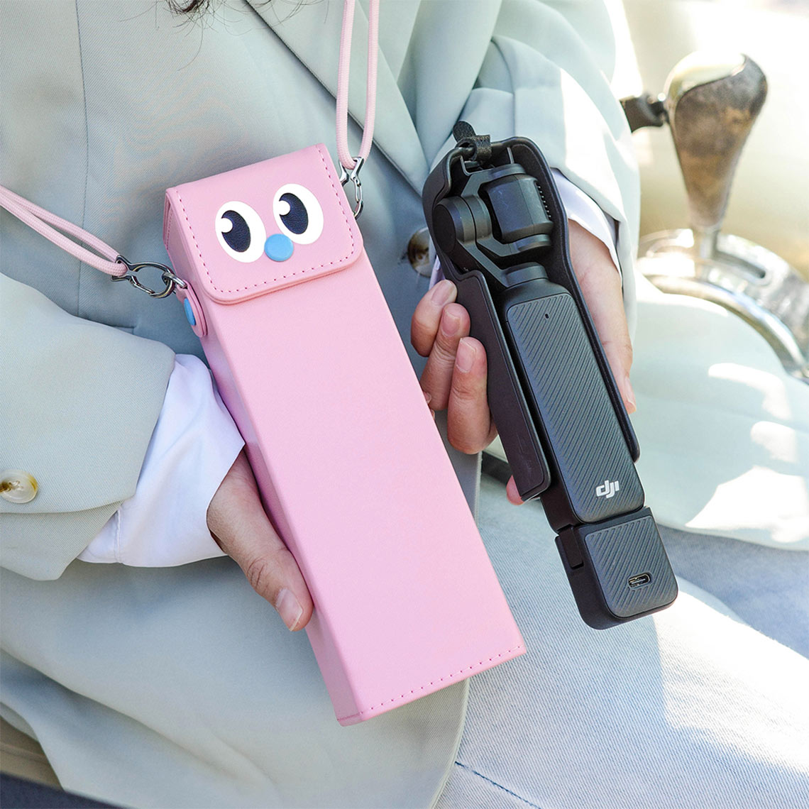 G8activist® Leather DJI Osmo Pocket 3 Protective Case - Image 3