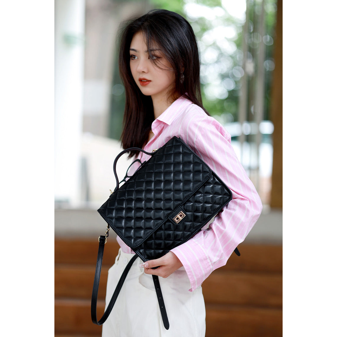 G8activist® Top Grain Leather Quilting Backpack DIY Kits - Image 8