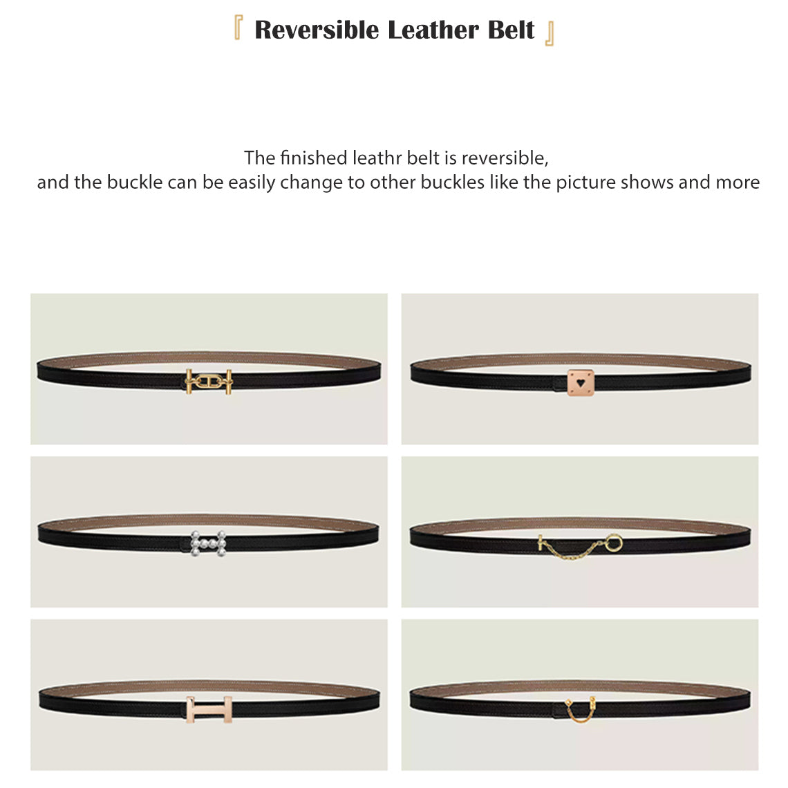 G8activist® Leather Inspired Loop Slim Belt DIY Kits - Image 8