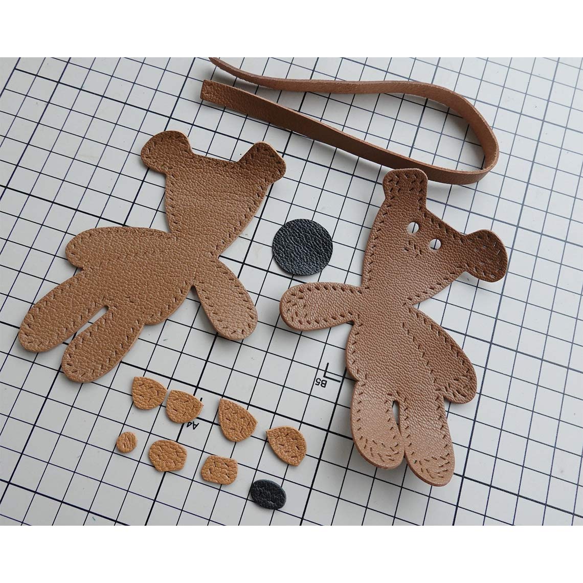 G8activist® Leather Teddy Bear Charm DIY Kits | Price Drop At Checkout - Image 7