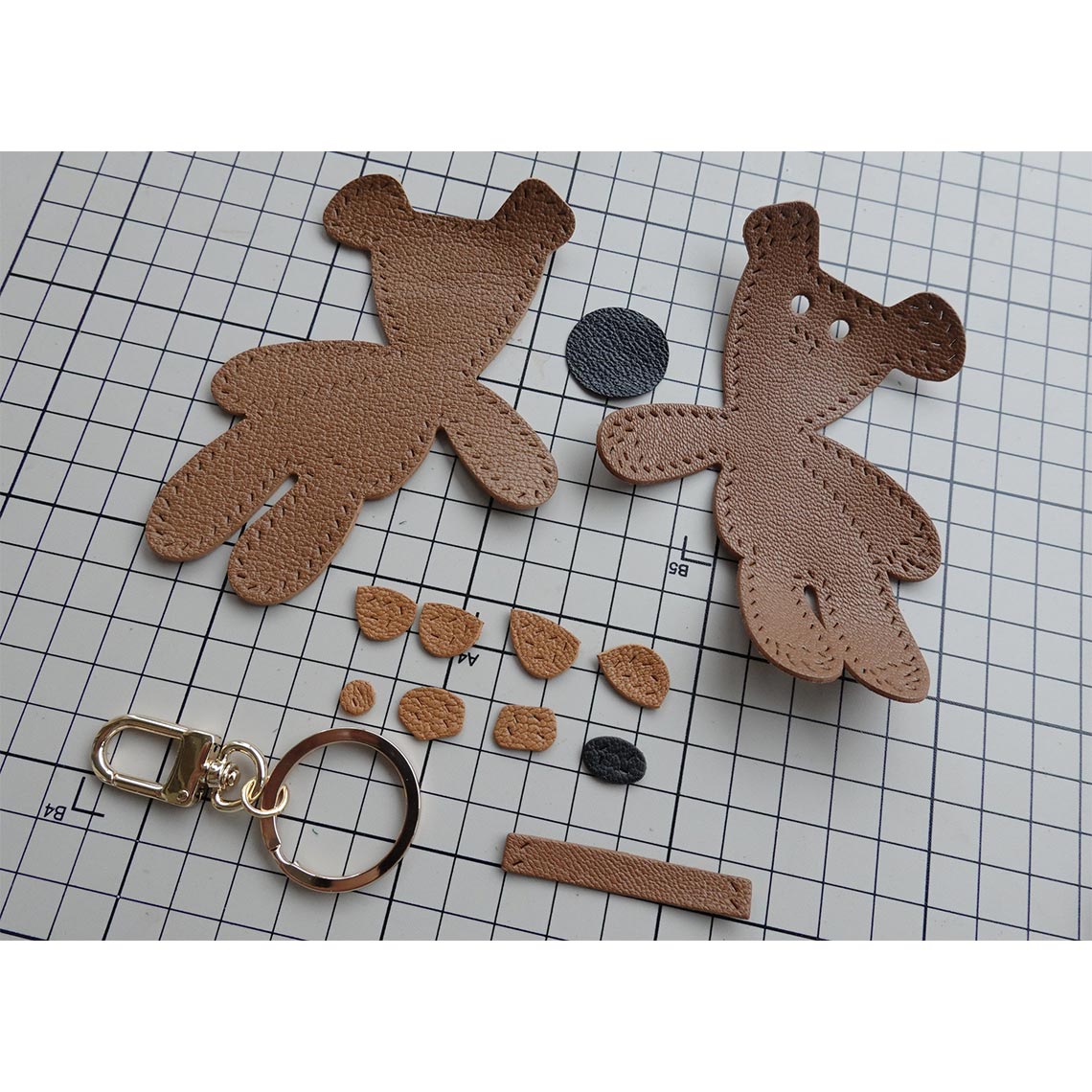 G8activist® Leather Teddy Bear Charm DIY Kits | Price Drop At Checkout - Image 8