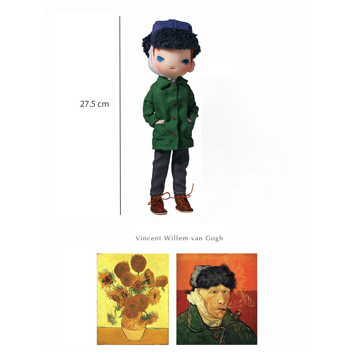 G8activist® Van Gogh Art Doll DIY Kits - Image 8