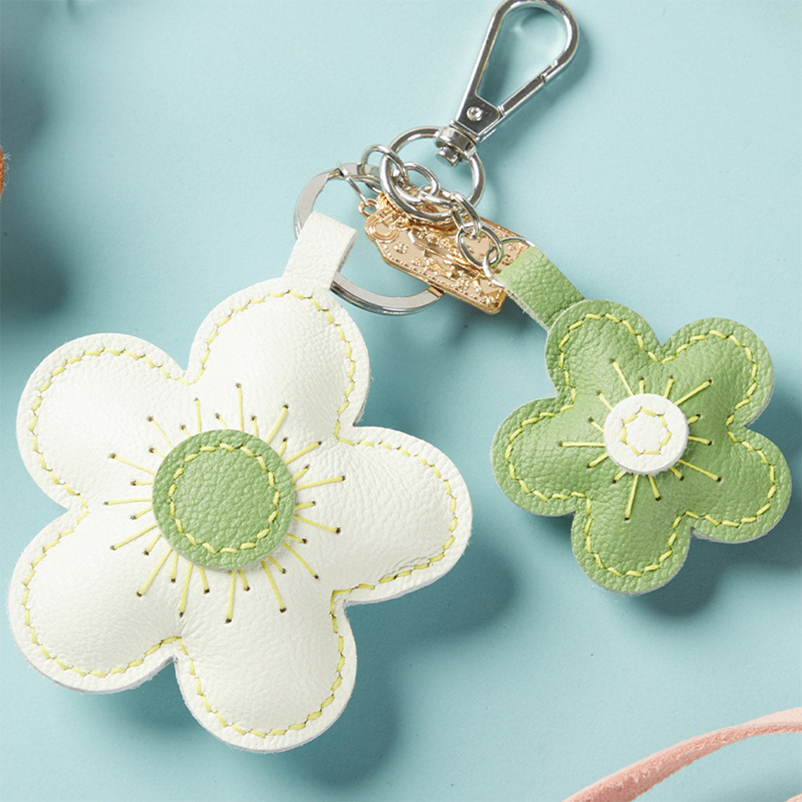 G8activist® Sheep Leather Flowers Charm DIY Kits - Image 3
