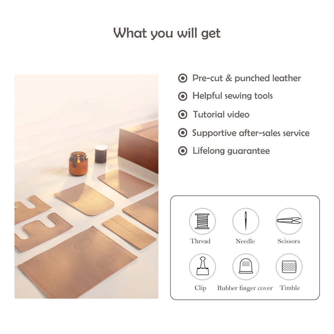 G8activist® Leather Wings Handbag DIY Kits | Price Drop at Checkout - Image 3