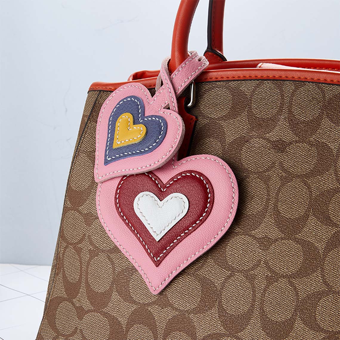 G8activist® Sheep Leather Double Heart Bag Charm DIY Kit - Image 6