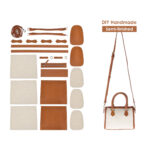 Diggsw® Leather Dustbag Recycle Boston Bag DIY Kit