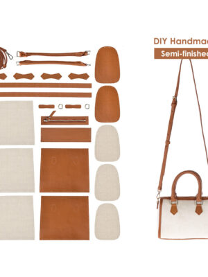 Diggsw® Leather Dustbag Recycle Boston Bag DIY Kit
