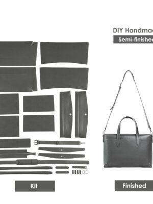 G8activist® Leather Briefcase Laptop Bag DIY Kit