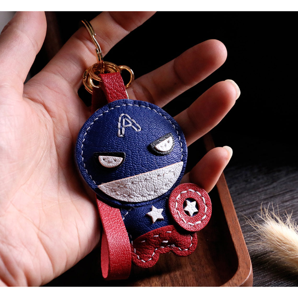 G8activist® Sheep Leather Captain Keychain DIY Kit - Image 7