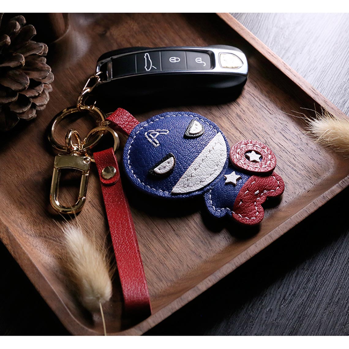 G8activist® Sheep Leather Captain Keychain DIY Kit - Image 8
