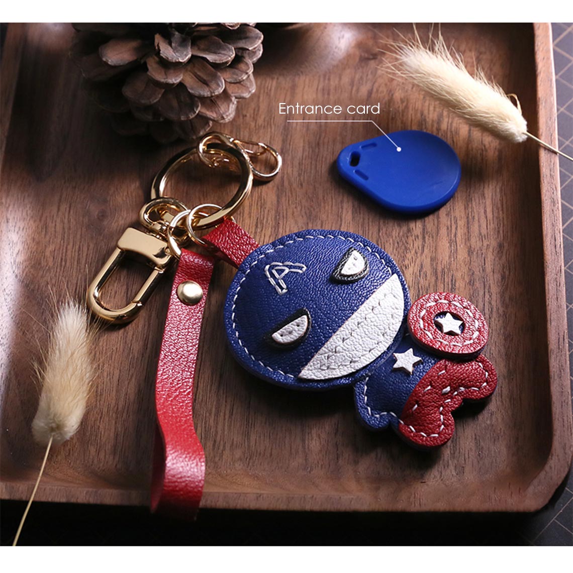 G8activist® Sheep Leather Captain Keychain DIY Kit - Image 6