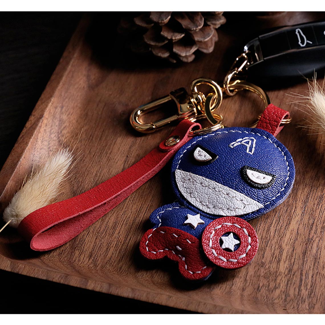 G8activist® Sheep Leather Captain Keychain DIY Kit - Image 9