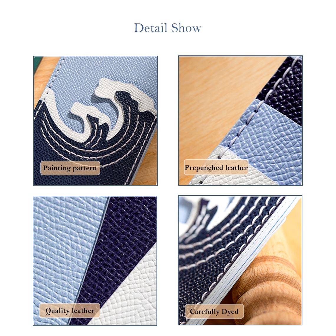 G8activist® Leather Painting Card Holder DIY Kit - Image 4