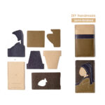 Diggsw® Leather Painting Card Holder DIY Kit