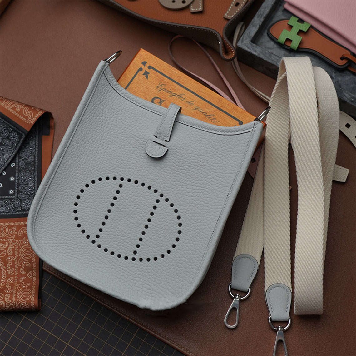 G8activist® Full Grain Leather Mini Eveline Bag DIY Kit - Image 3