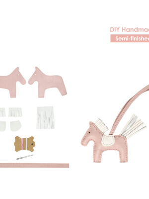 G8activist® Sheep Leather Horse Bag Charm DIY Kit