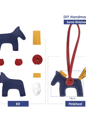G8activist® Leather Horse Bag Charm DIY Kit