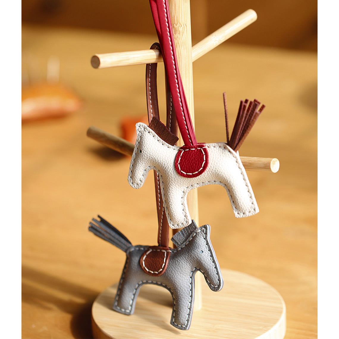 G8activist® Leather Horse Bag Charm DIY Kit - Image 5