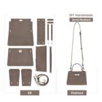 G8activist® Top Grain Leather Inspired Sellier Kylie Bag DIY Kit | Price Drop at Checkout