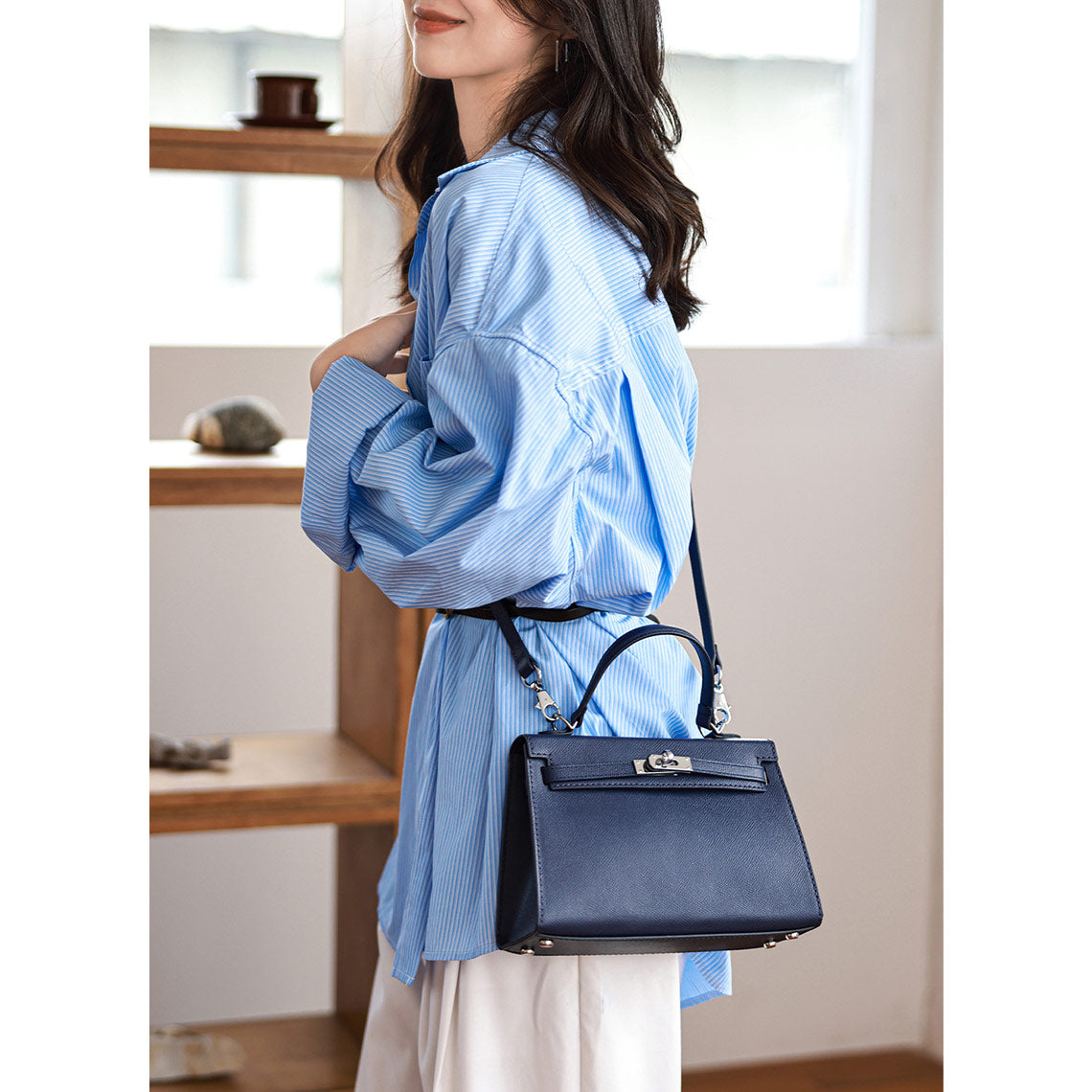 G8activist® Top Grain Leather Inspired Sellier Kylie Bag DIY Kit | Price Drop at Checkout - Image 12