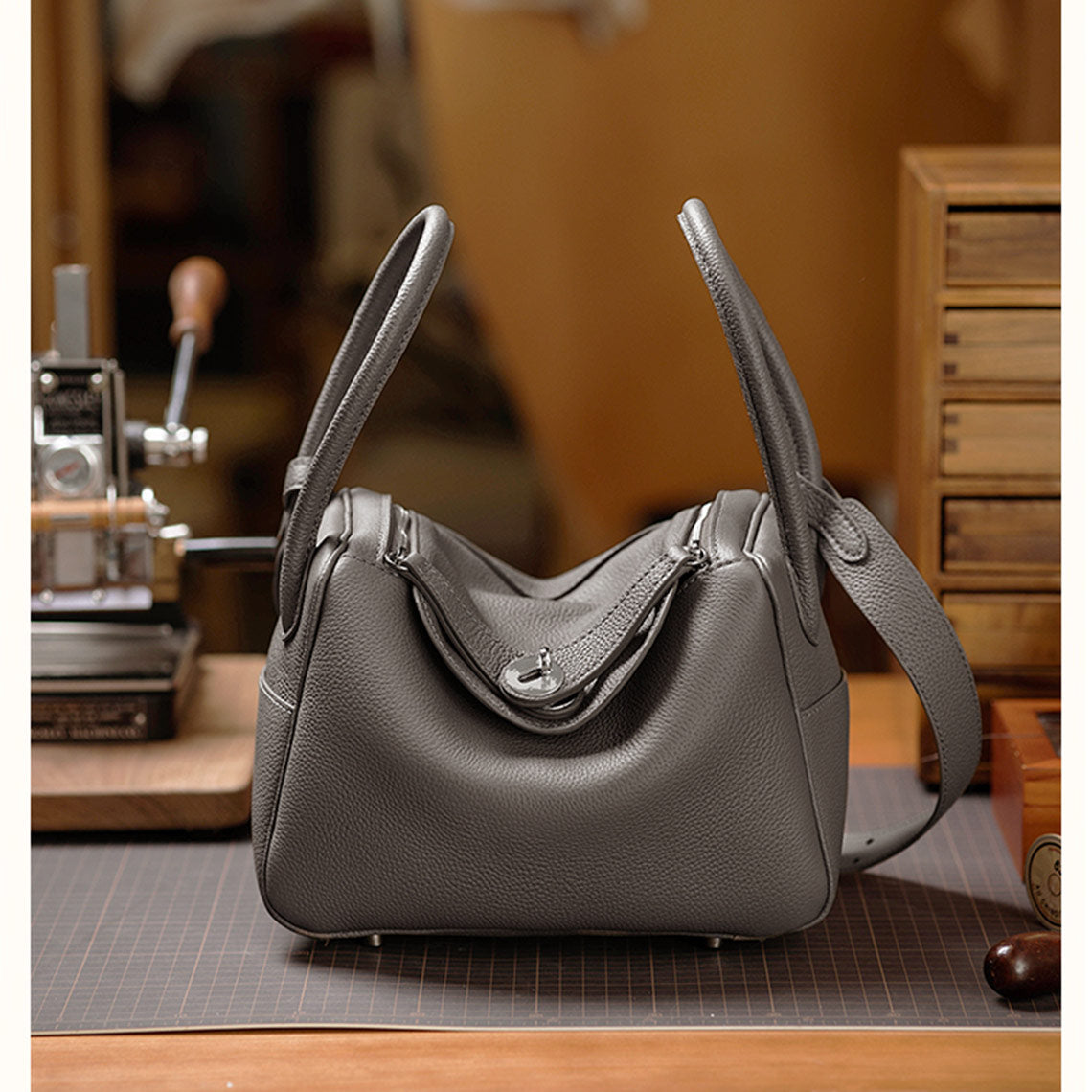 Top Grain Leather Fashion Lindi Handbag DIY Kit | Price Drop at Checkout - Image 2