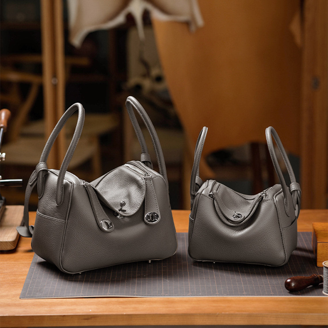 Top Grain Leather Fashion Lindi Handbag DIY Kit | Price Drop at Checkout - Image 6