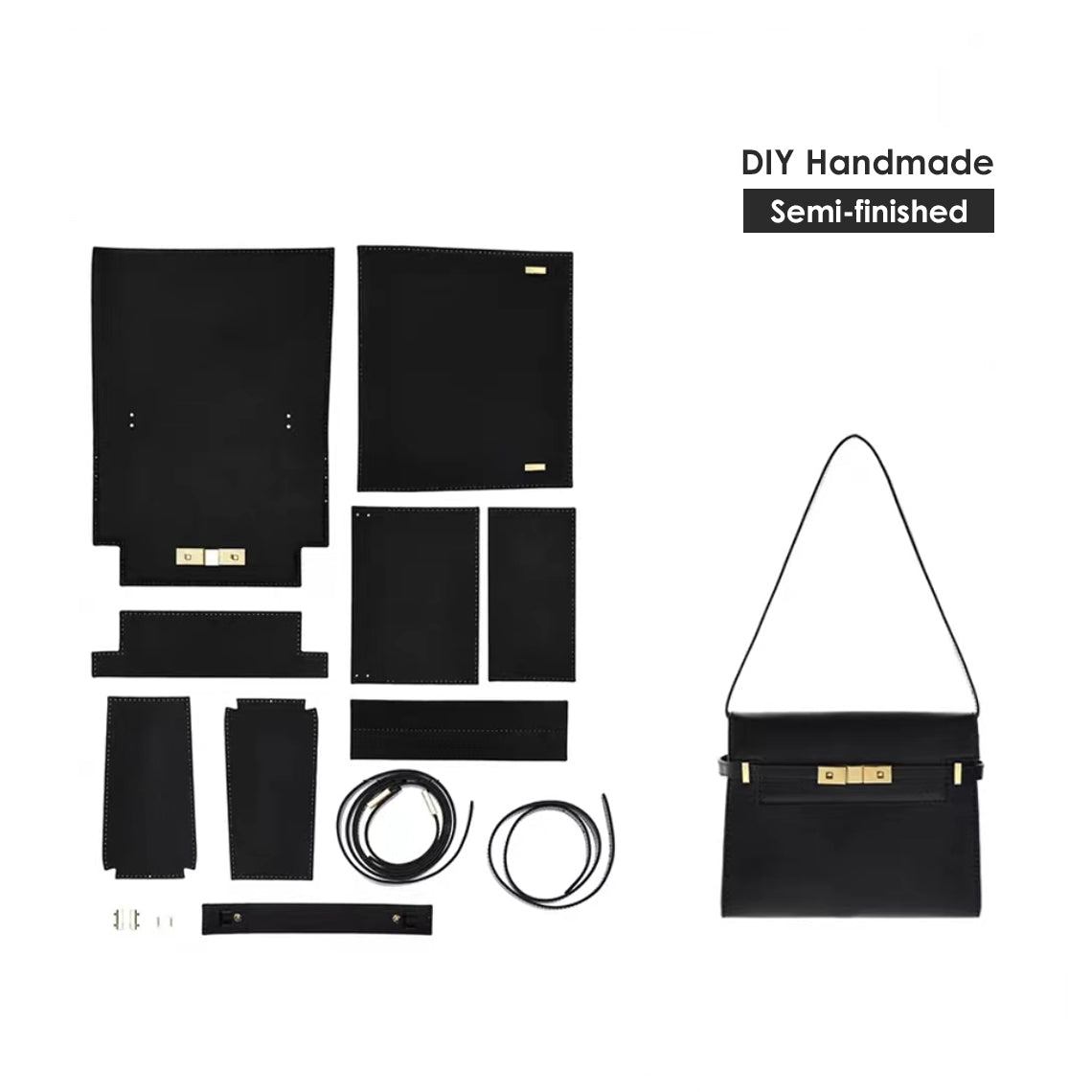 G8activist® Leather City Crossbody Bag DIY Kit