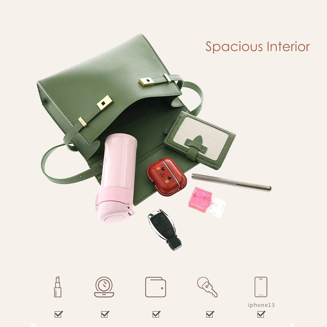 G8activist® Leather City Crossbody Bag DIY Kit - Image 3