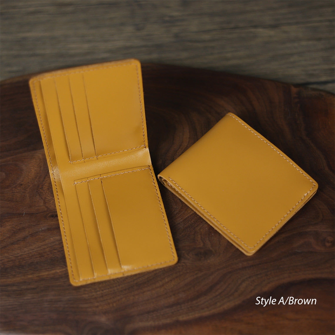 G8activist® Full Grain Leather Slim Wallet DIY Kit - Image 8