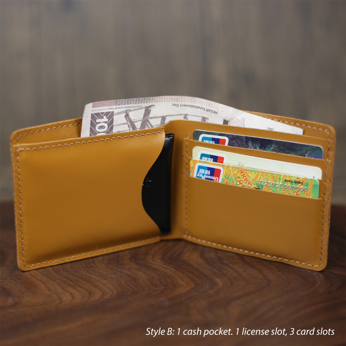 G8activist® Full Grain Leather Slim Wallet DIY Kit - Image 5