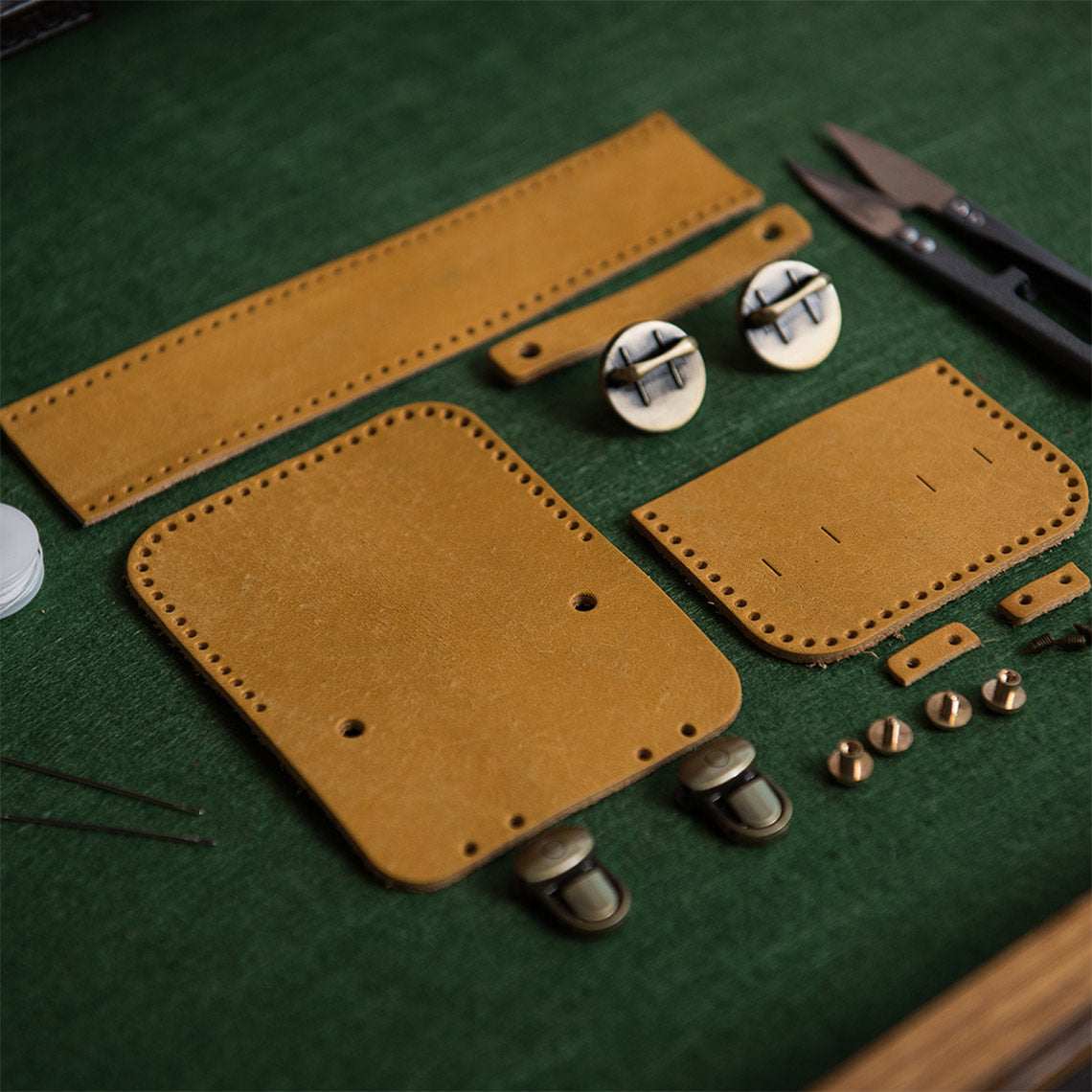 G8activist® Full Grain Leather Mini Satchel DIY Kit - Image 12