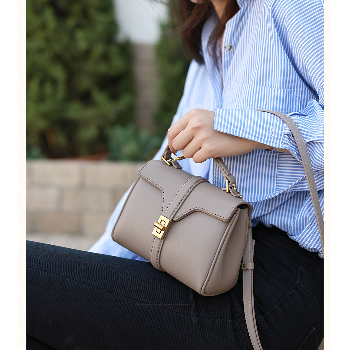 G8activist® Leather Top Handle Mini Tote Bag DIY Kit - Image 9